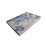 Ticket Book-Square Counter Book-pink color